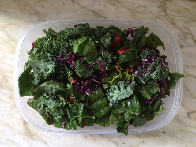 mixed greens ready for anything
