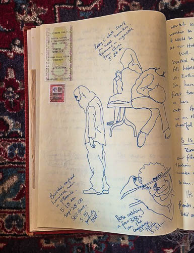 Journal sketches in Florence