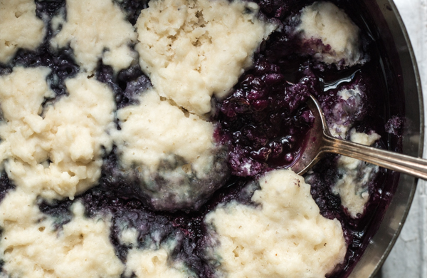 Blueberry Grunt in the Pan