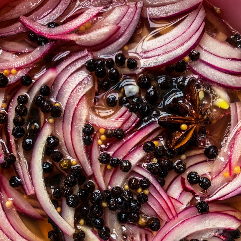 pickling red onions