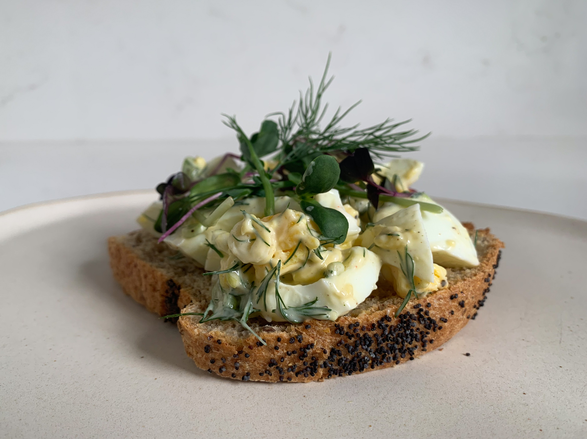 egg salad with dill