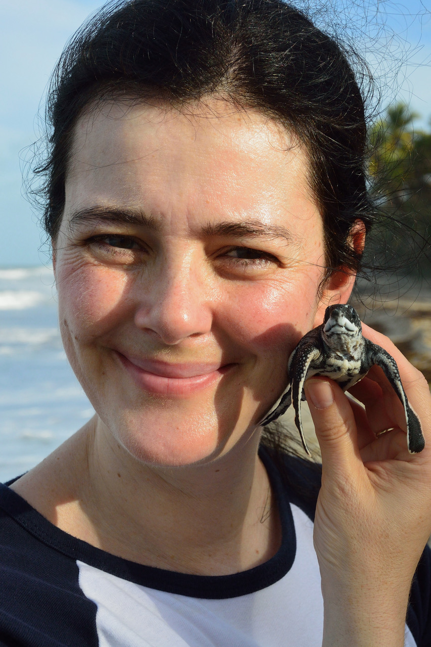 Kathleen Martin of the Canadian Sea Turtle Network 
