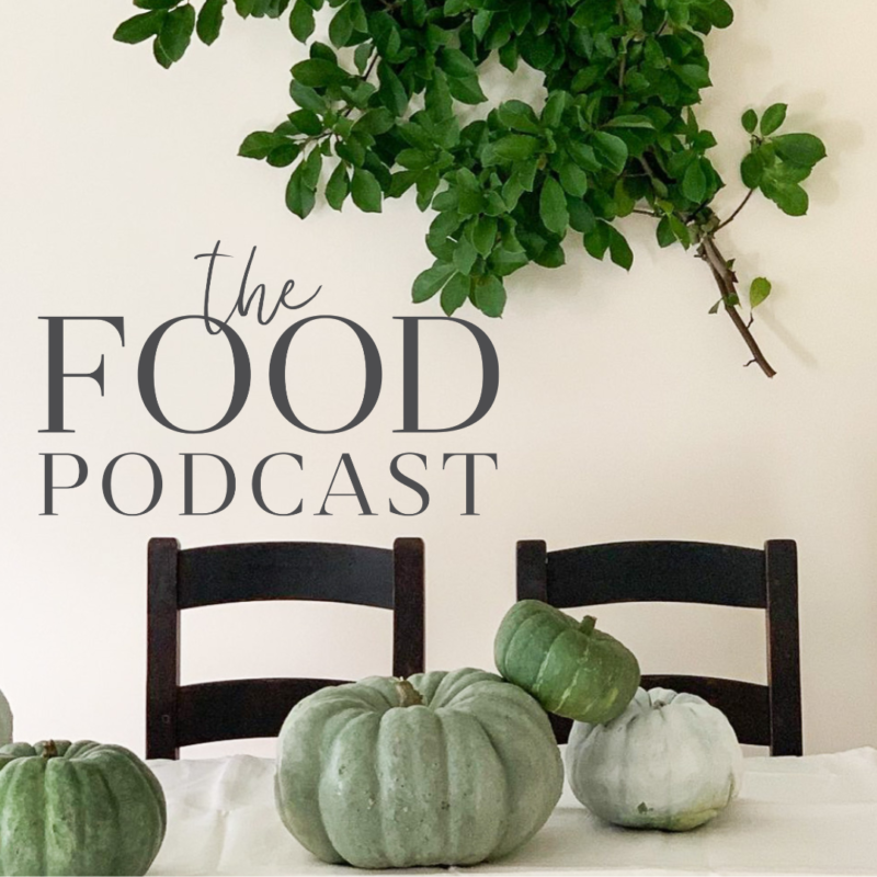 The Food Podcast Liz Chute's kitchen table
